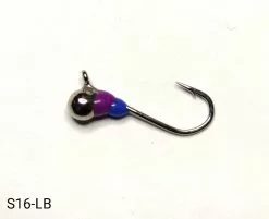 Lokkemeitekrok Sølv/Lilla/Blå, #16