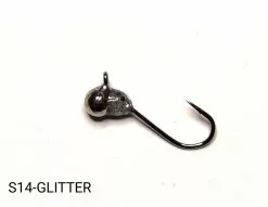 Lokkemeitekrok Sølv/Glitter, #14