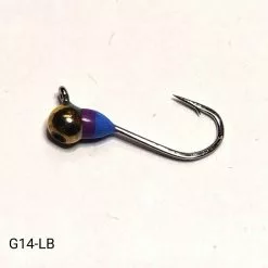 Lokkemeitekrok Sølv/Lilla/Orange, #14