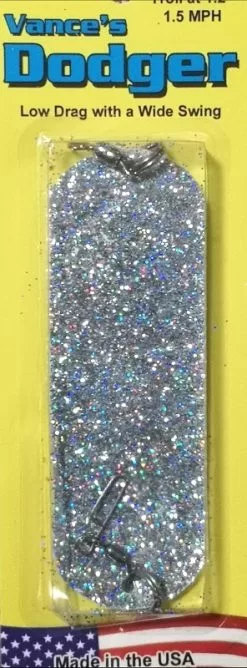 Vance´s Dodger DDS 4-1/4" Disco Silver Glitter Black Pearl