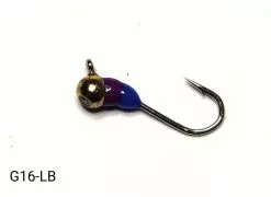 Lokkemeitekrok Gull/Lilla/Blå, #16