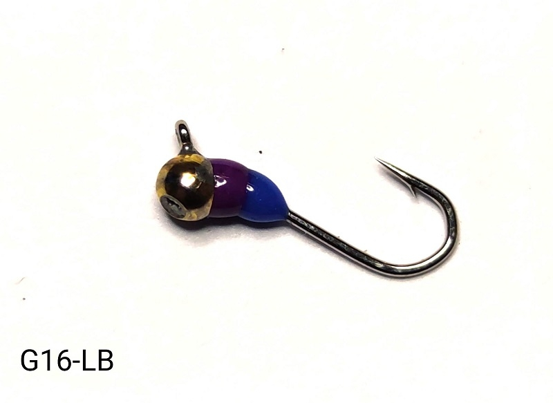 Lokkemeitekrok Gull/Lilla/BlĂĄ, #16