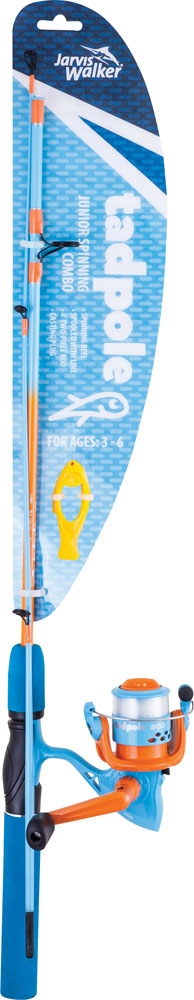 Tadpole Spinning Orange/Blue Fiskesett For Barn, 120cm