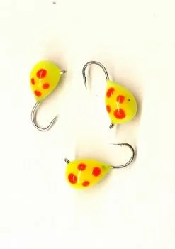 Epoxy Mormyska Glow Yellow Red Spot, 4mm, Krok 14