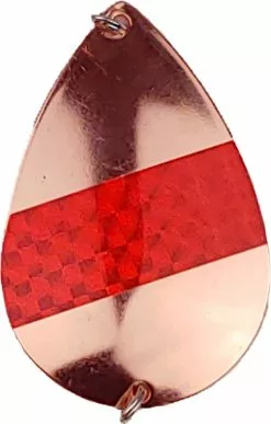 KalaKinn Kobber, 75mm (Bakside Rød M/Hvite Prikker)