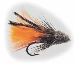 Orange Marabou Streamer, Nr. 8