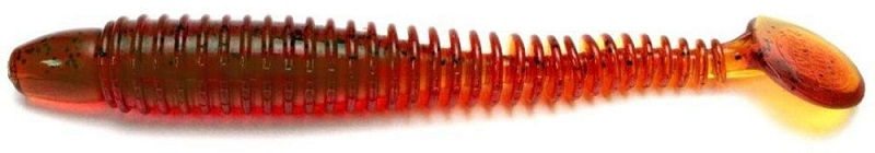 Swimming Ribster #214 Motor Oil Pepper 10,2cm.