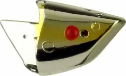 Hurricane Bait Head Chrome UV Richie Rich, 3pk, 11-16cm Agnfisk.