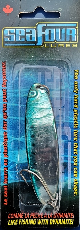 SeaFour 4" Blue Chrome Pilcard