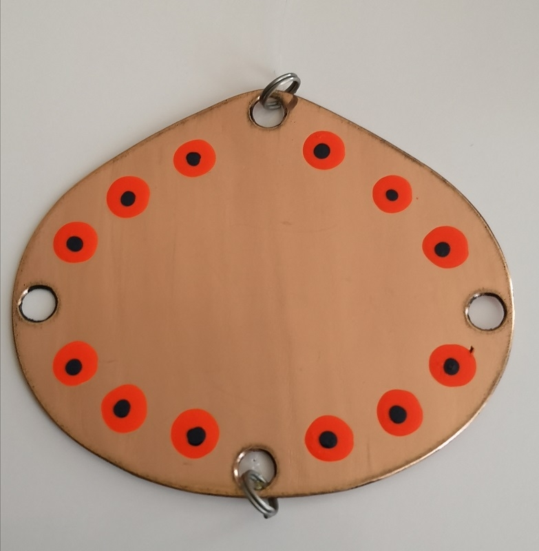 Røya Kobber, 65x75mm, 20g.