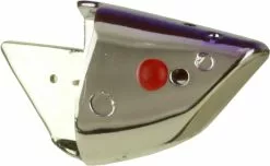 Huricane Bait Head Chrome Purpleneck Gold Side, 3pk, 11-16cm Agnfisk.