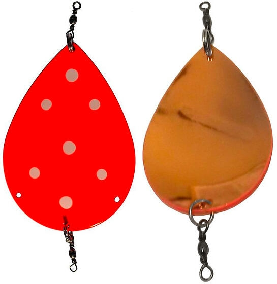 Dividalsblinken 70mm UV Fluo Oransje Perlemor