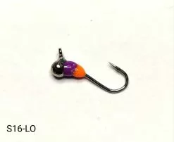 Lokkemeitekrok Sølv/Lilla/Oransje, #16