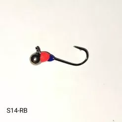 Likkemeitekrok Sølv/Rød/Blå, #14