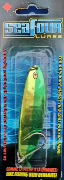 SeaFour 4" Green On Green Chrome